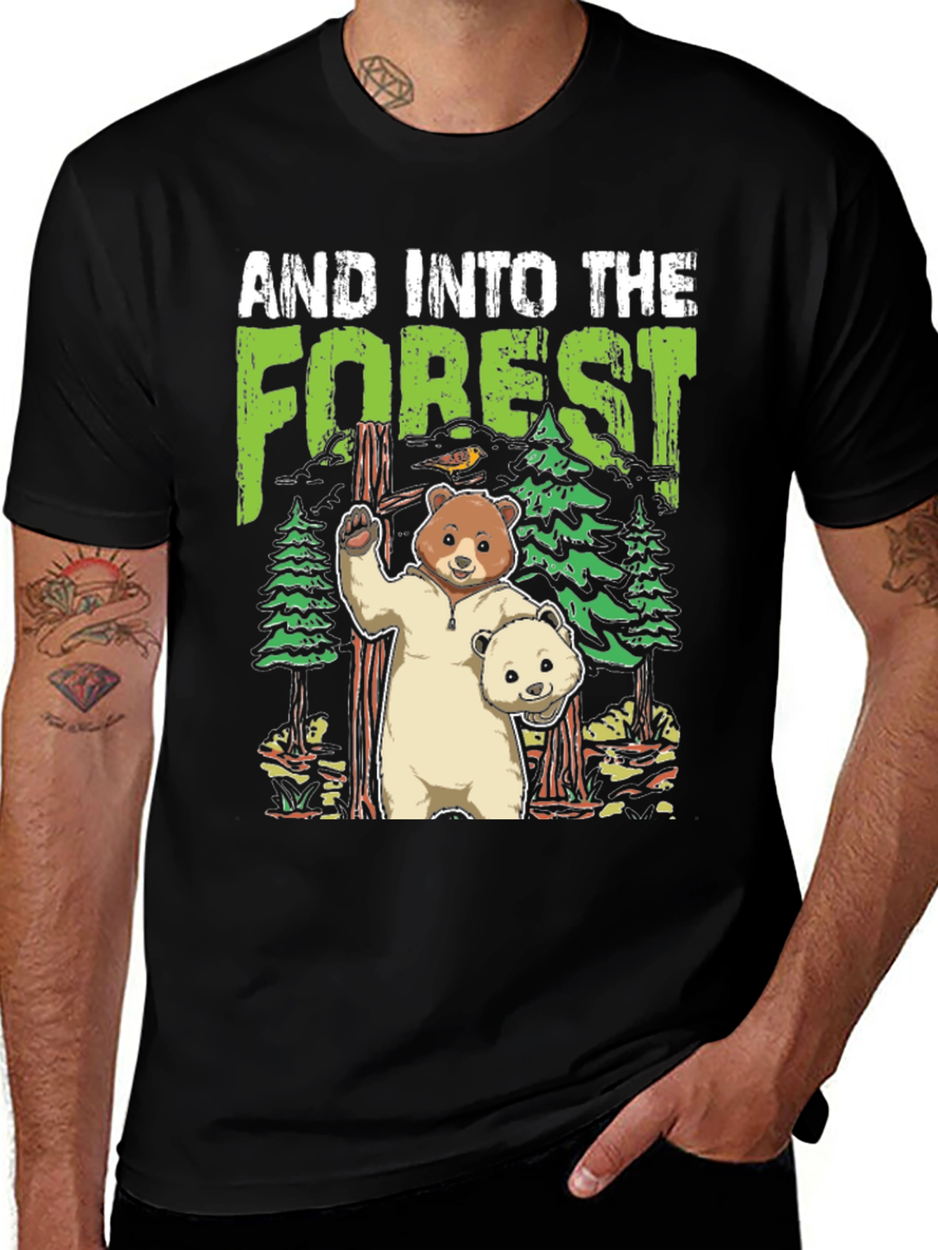 Bear Forest Graphic Tee