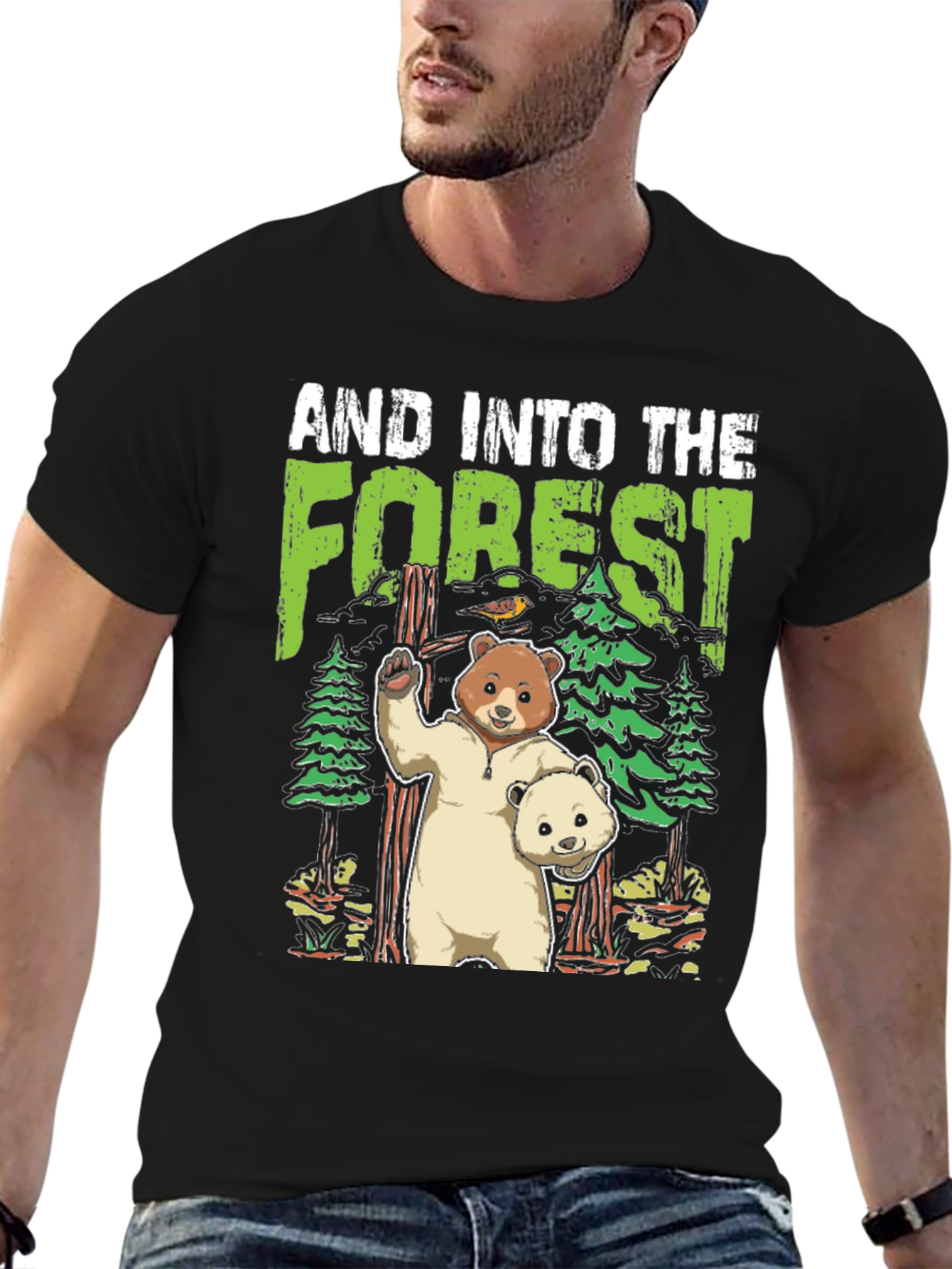 Bear Forest Graphic Tee
