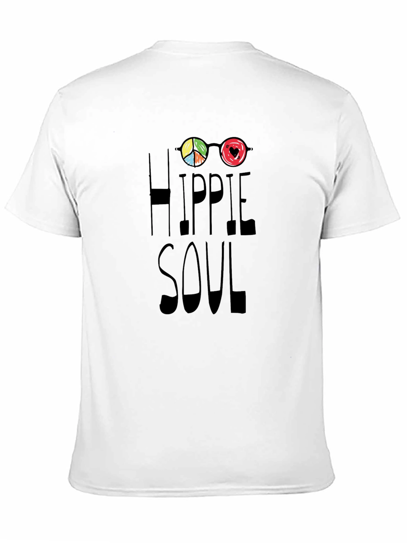 Hippie Soul Graphic Tee - Peace and Love Style