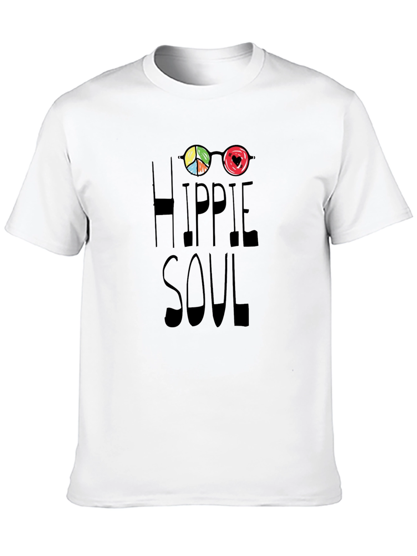 Hippie Soul Graphic Tee - Peace and Love Style