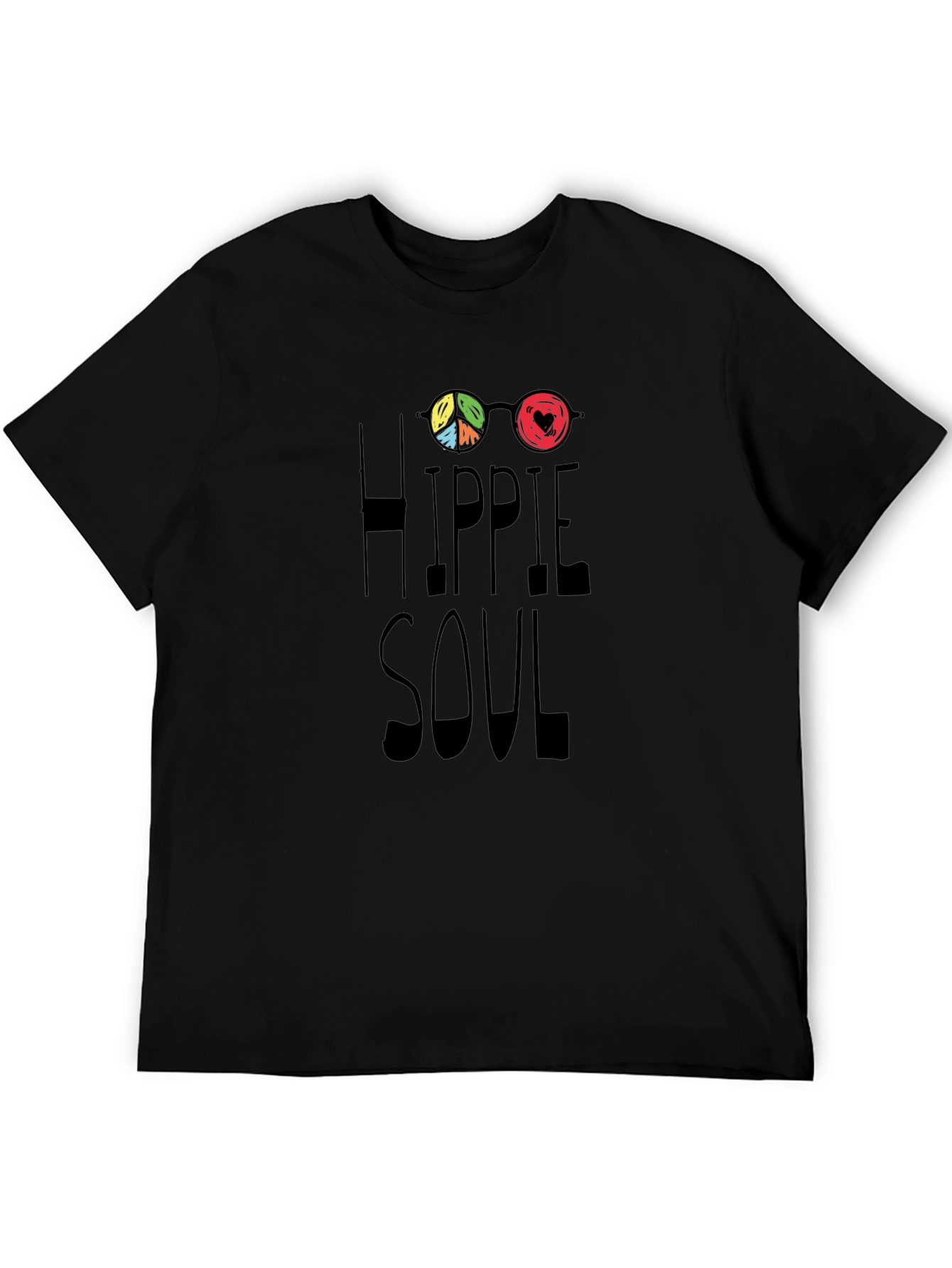 Hippie Soul Graphic Tee - Peace and Love Style