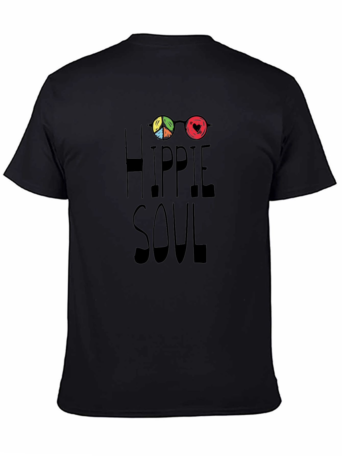 Hippie Soul Graphic Tee - Peace and Love Style