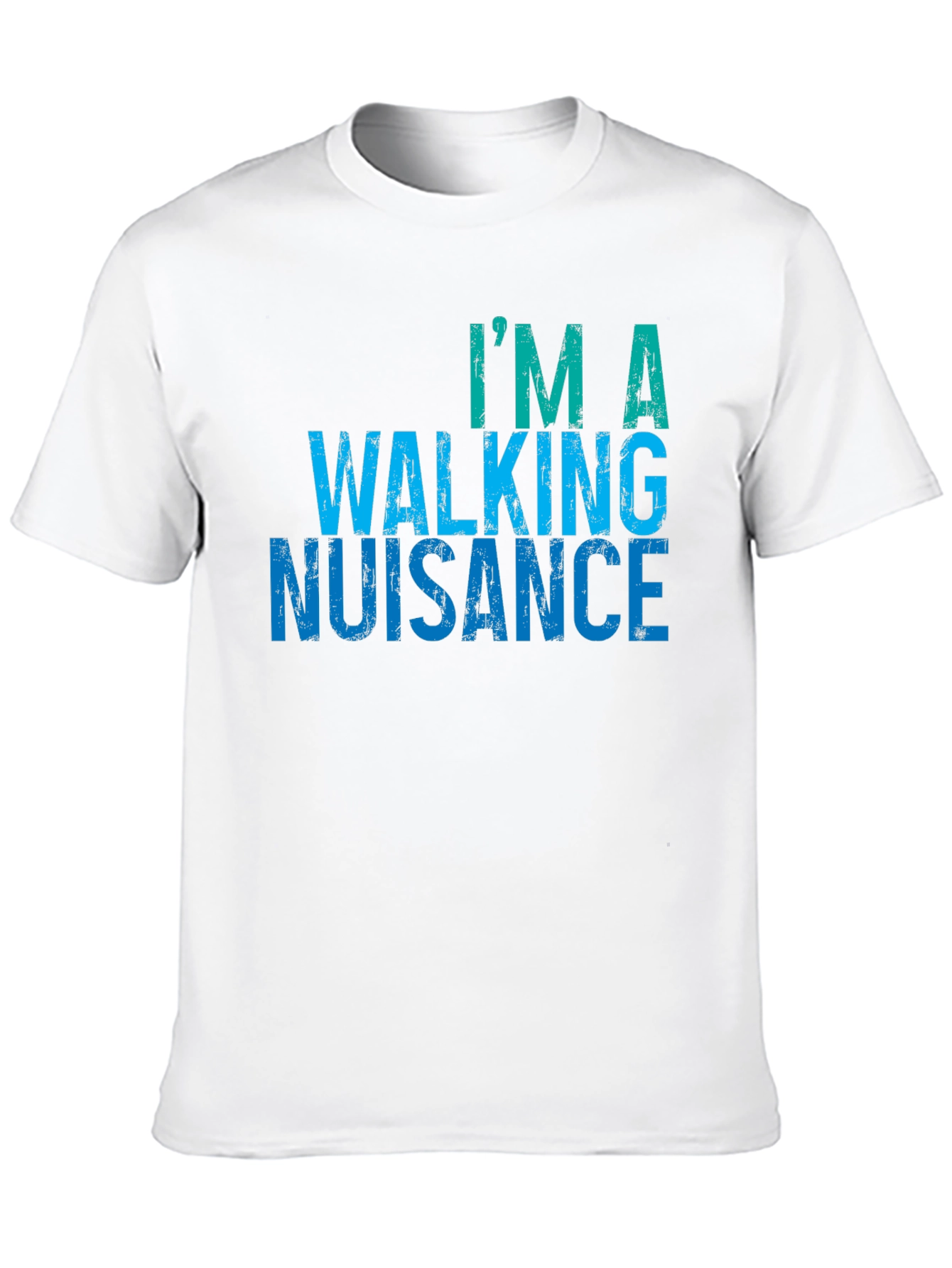 Walking Nuisance Graphic Tee - Mens Black T-Shirt