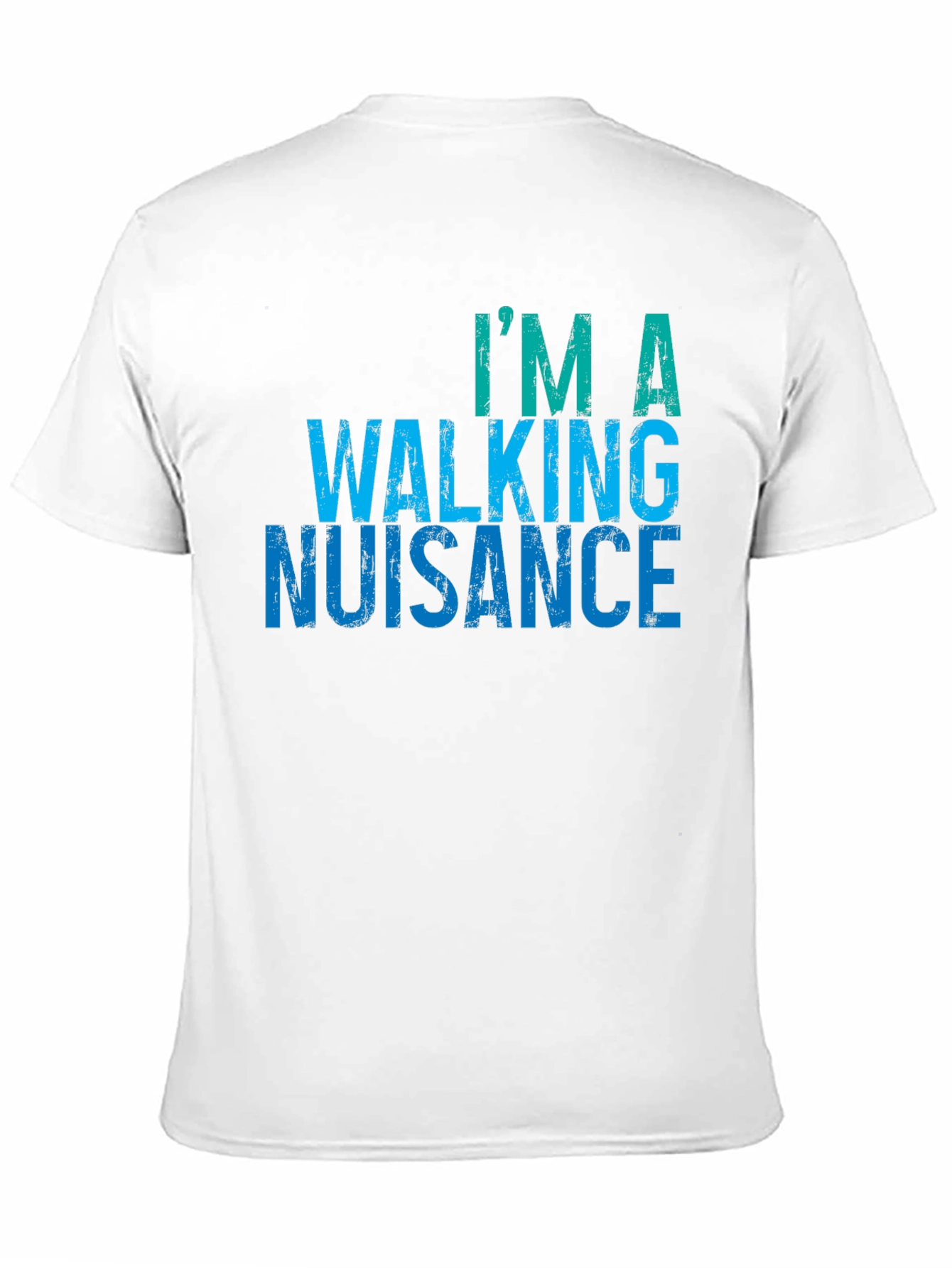 Walking Nuisance Graphic Tee - Mens Black T-Shirt