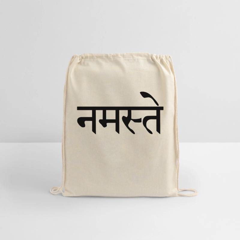 Namaste Sanskrit written shade picture