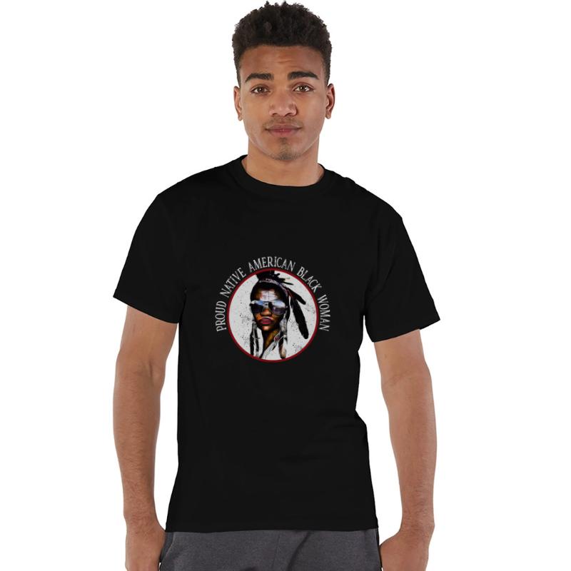 Native American & Black Woman Pride T-Shirt