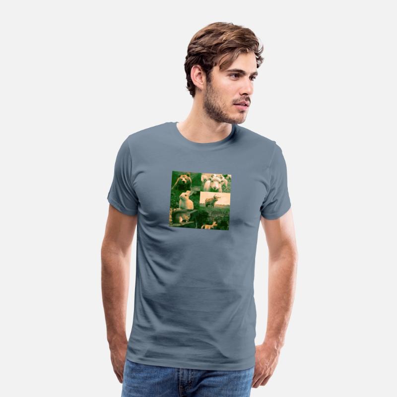 nature themed animal and plants picture print