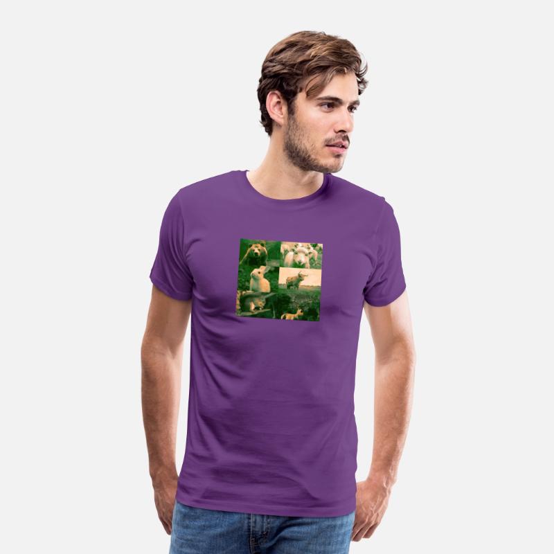 nature themed animal and plants picture print