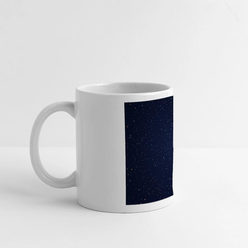 Navy Blue Golden Dots Pattern