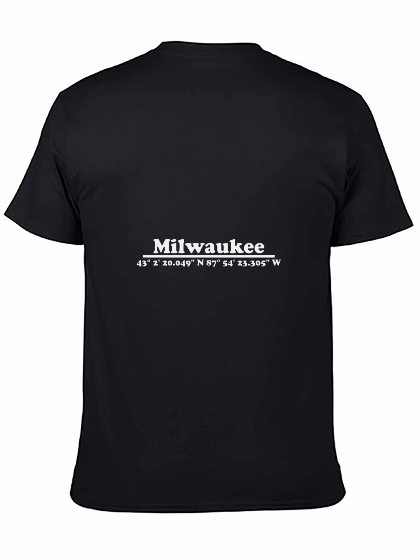 Milwaukee Coordinates T-Shirt - City Pride