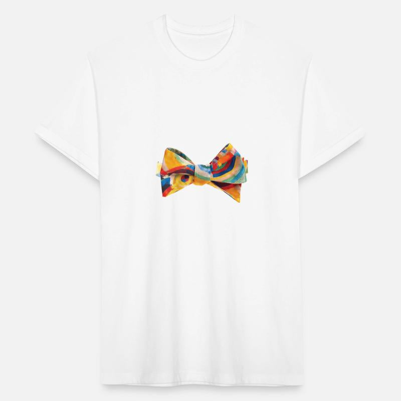 Neck Tie on Men's T-Shirt