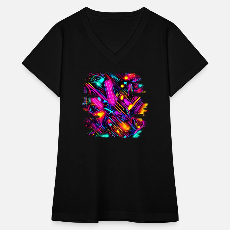 Neon Style UV Glow Party Rave