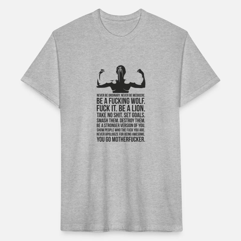 Never Be Ordinary - Women's Fitness Motivational