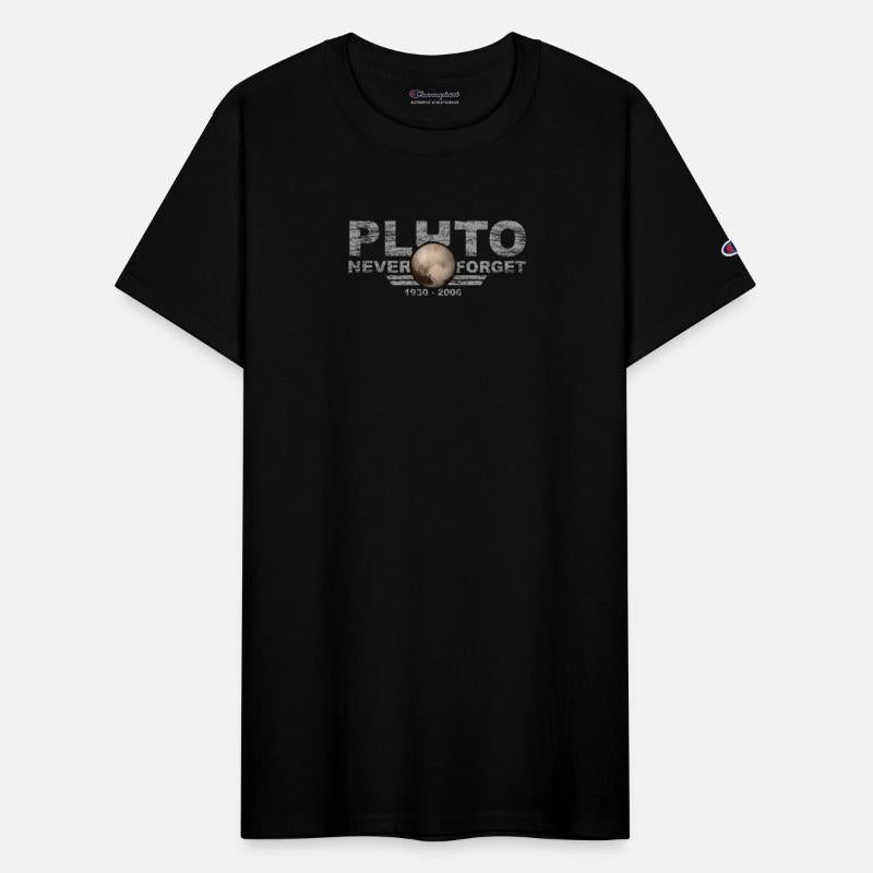 Never Forget Pluto Design Retro Style Funny Space