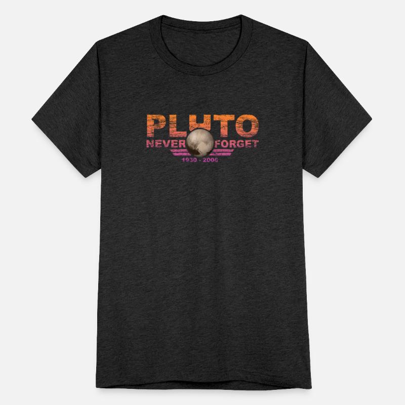 Never Forget Pluto Design Retro Style Funny Space