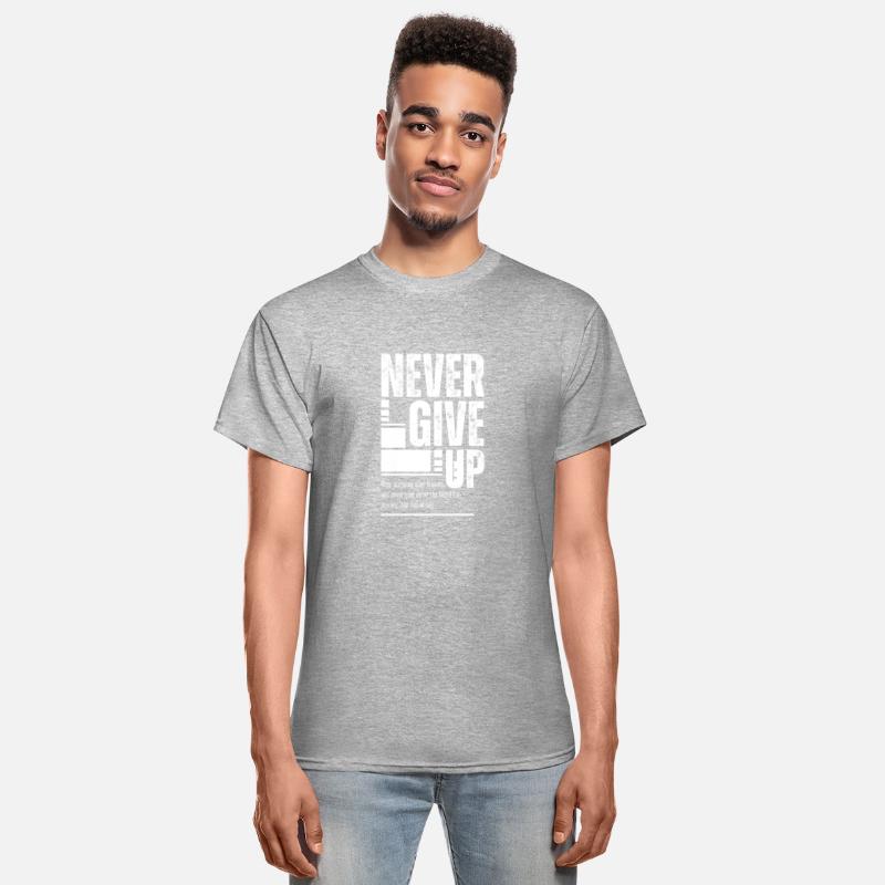 Never Give Up: Bold and Inspiring Design