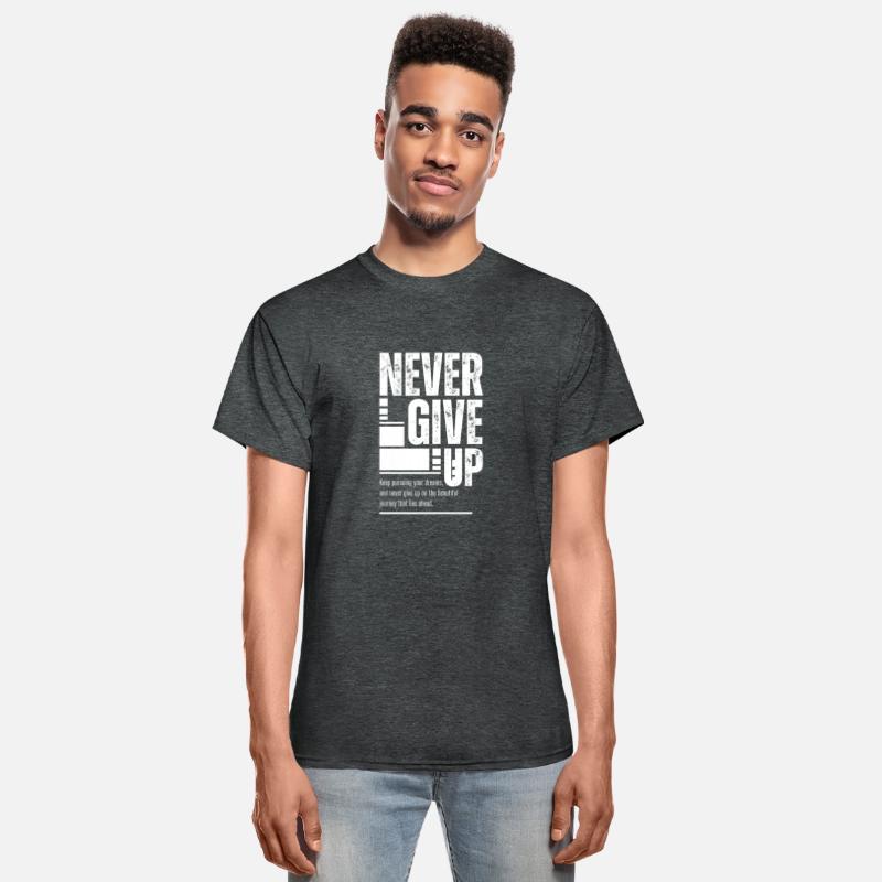 Never Give Up: Bold and Inspiring Design