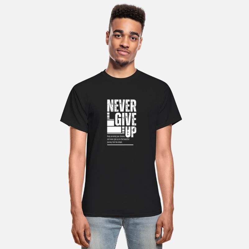 Never Give Up: Bold and Inspiring Design