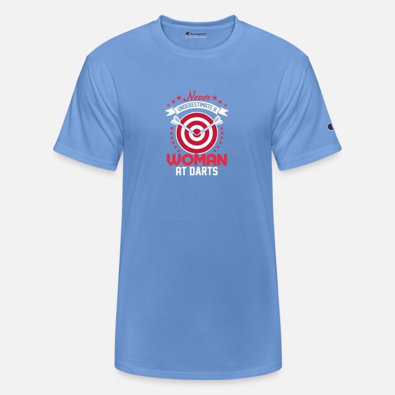 Never Underestimate A Woman At Darts Bullseye Team