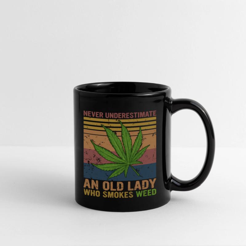 Never Underestimate An Old Lady Who Smokes Weed