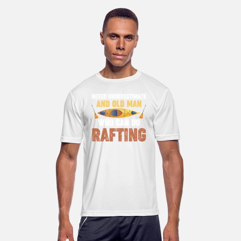 Never Underestimate An Old Man Who Can Do Rafting