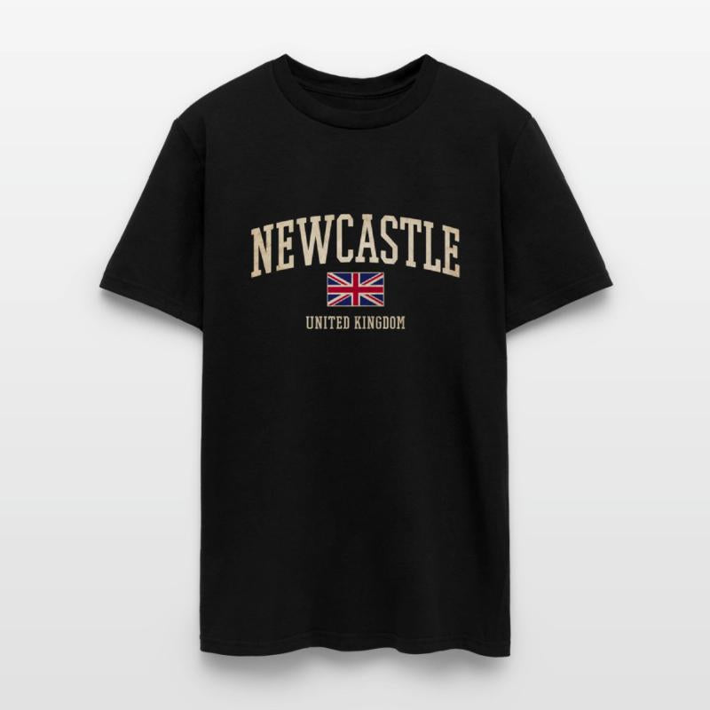 Newcastle Uk - British Flag