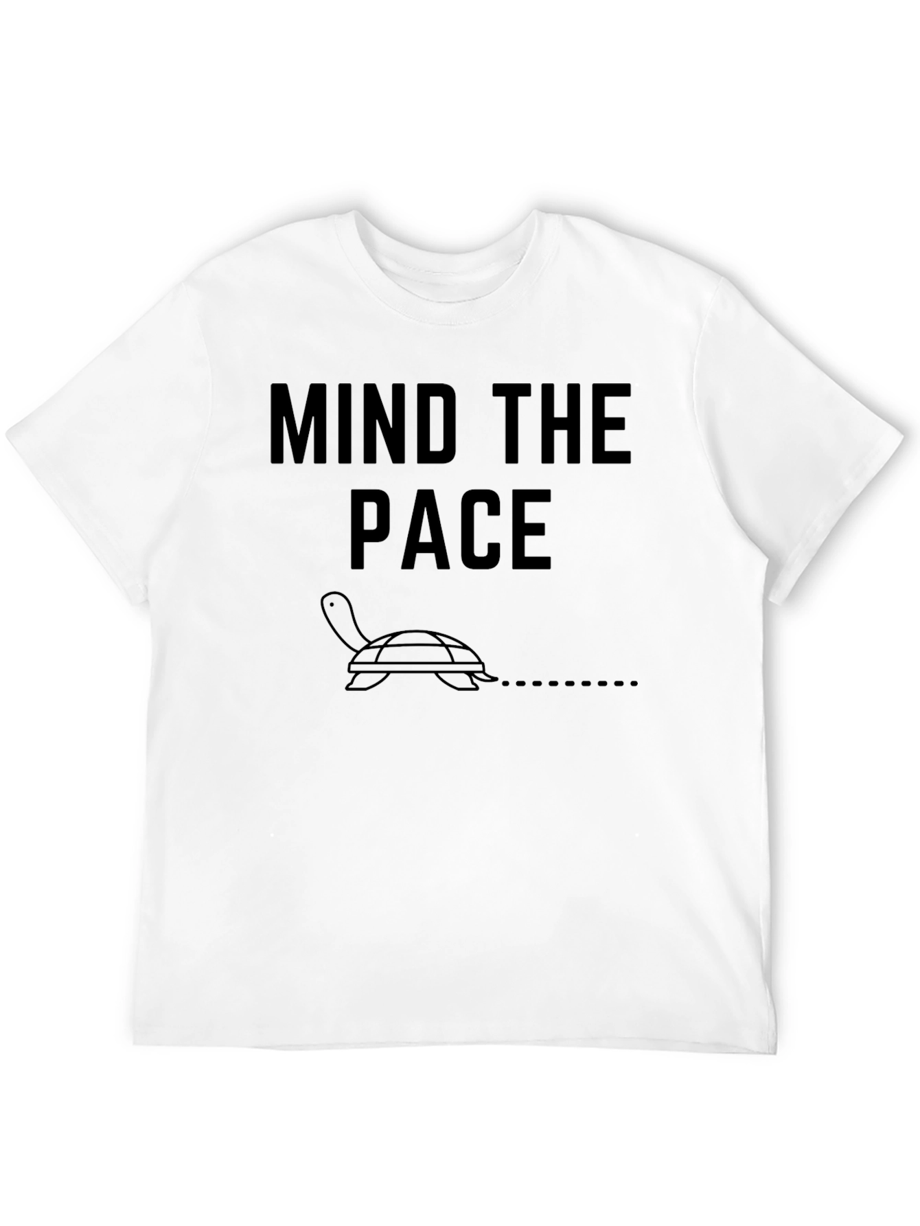 Mind The Pace Turtle Graphic T-Shirt