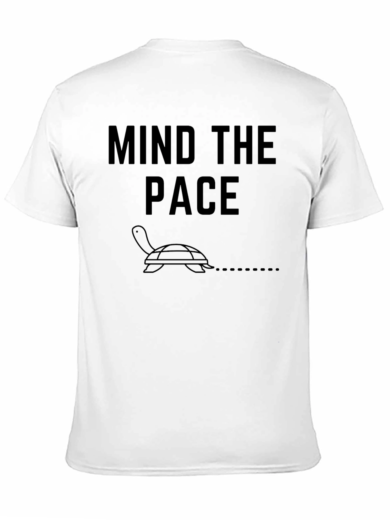 Mind The Pace Turtle Graphic T-Shirt