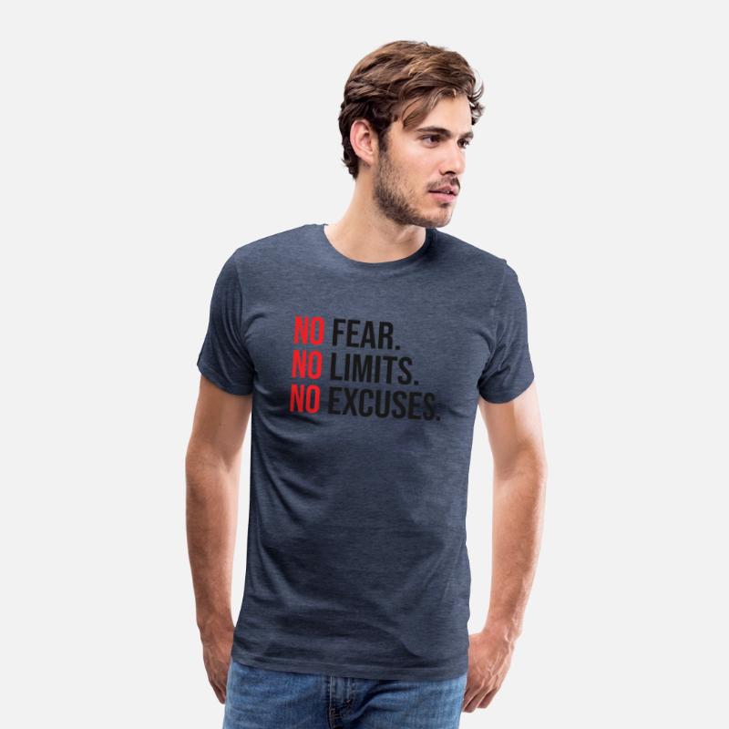 No Fear, No Limits, No Excuses - Motivational