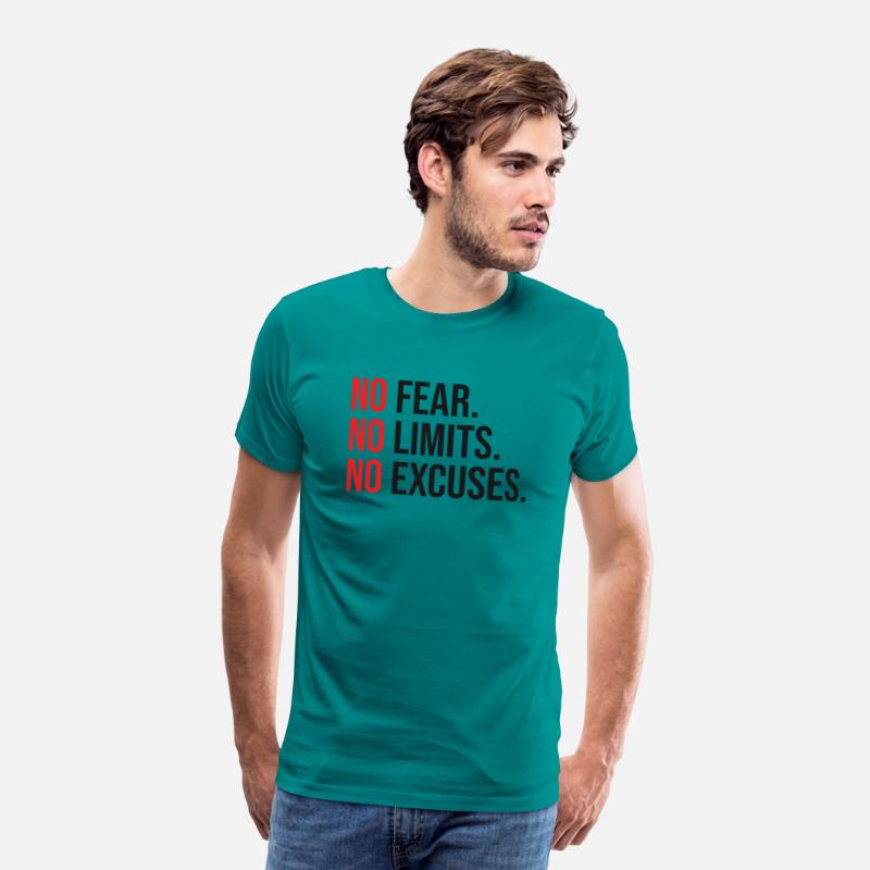 No Fear, No Limits, No Excuses - Motivational