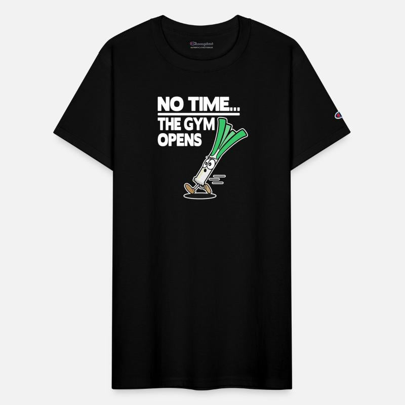 No Time The Gym Opens Leek Funny Fitness Train