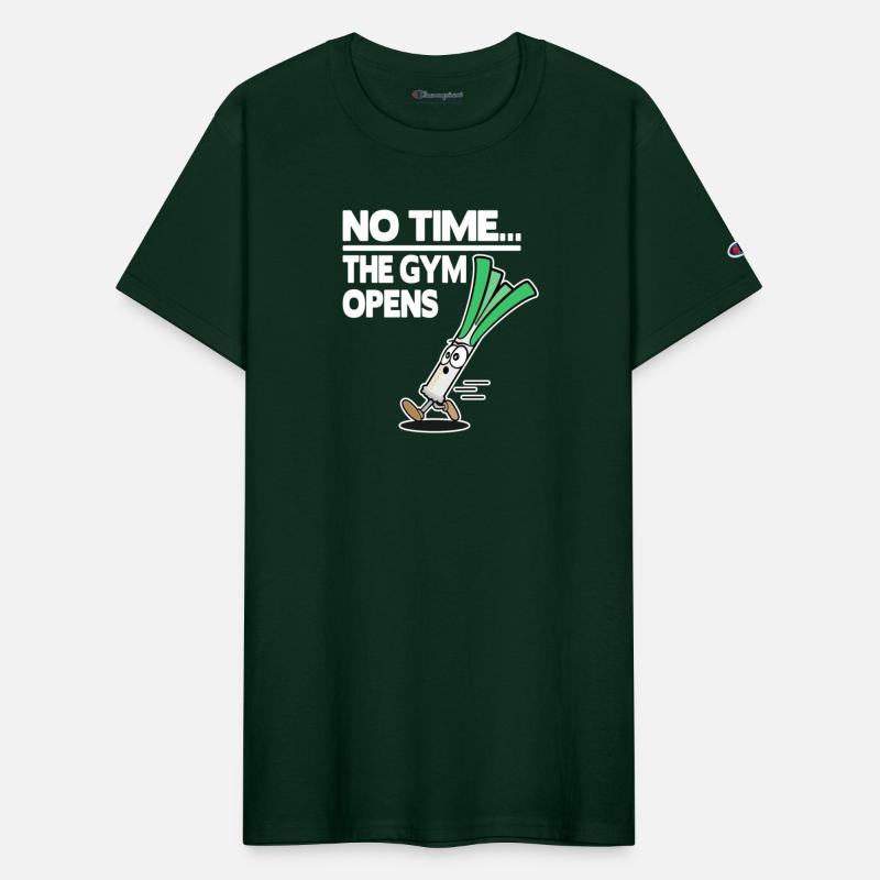 No Time The Gym Opens Leek Funny Fitness Train