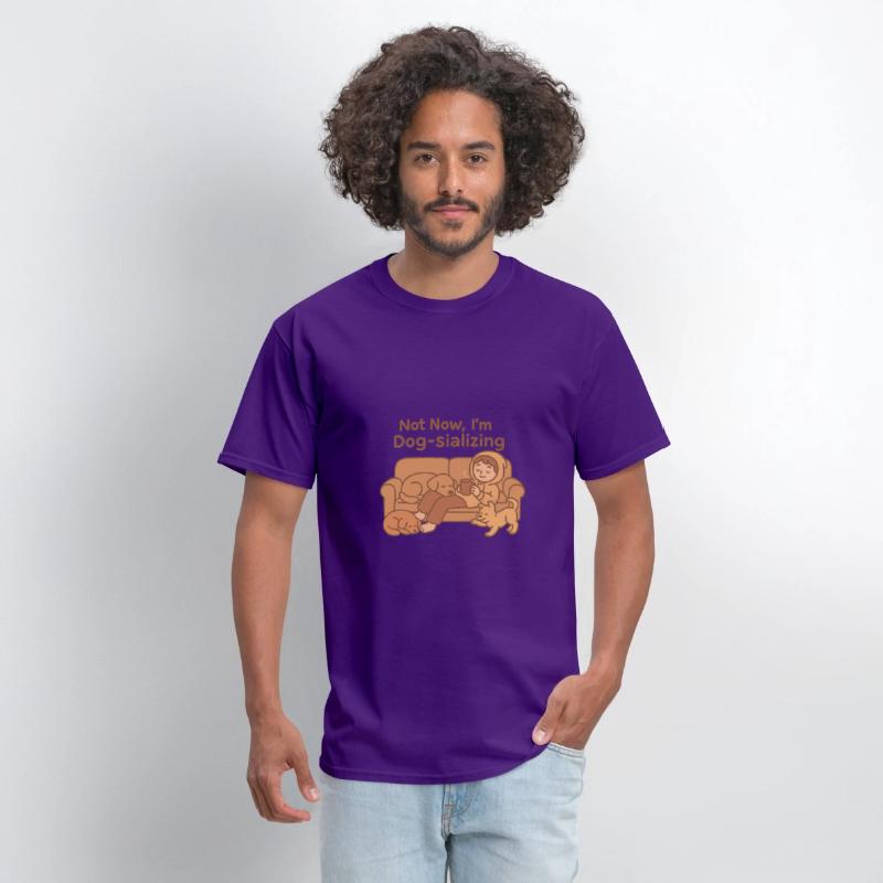 Not Now, I'm Dog-sializing - Cozy Dog Tee