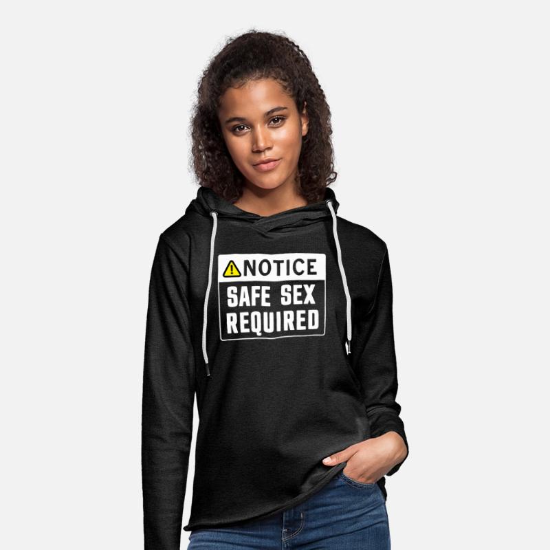 Notice Safe Sex Required