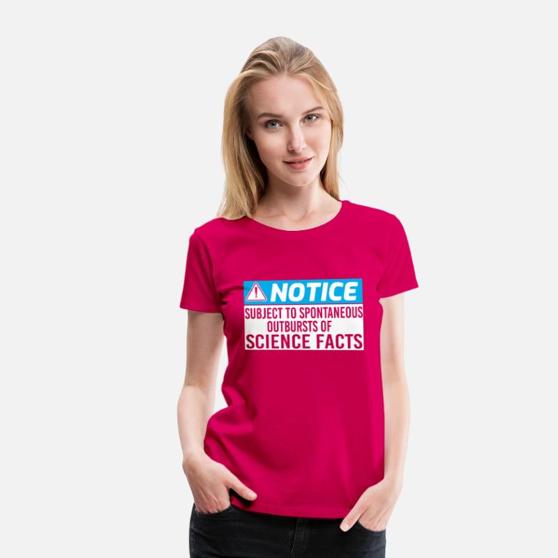 notice subject to spontaneous outbursts of science