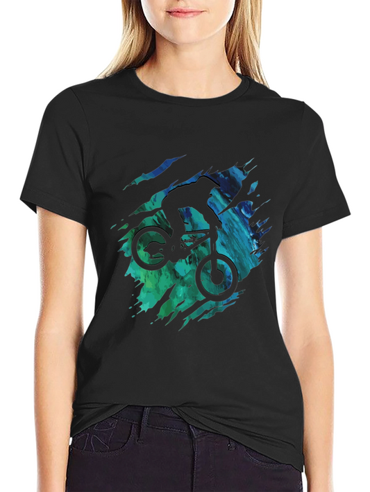 Mountain Biker Graphic Tee - Ride in Style