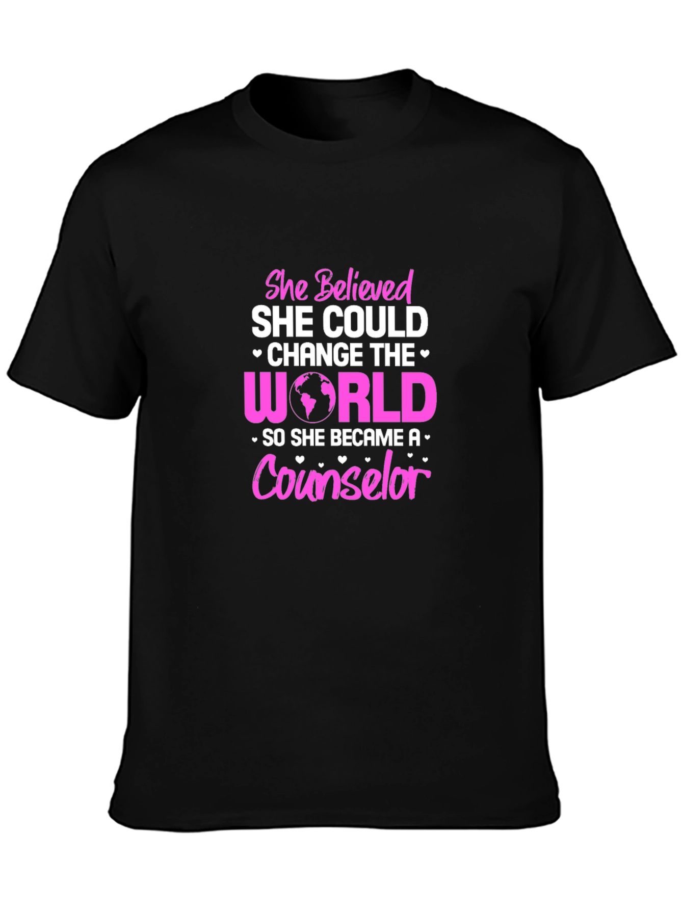 Counselor World Changer Graphic T-Shirt