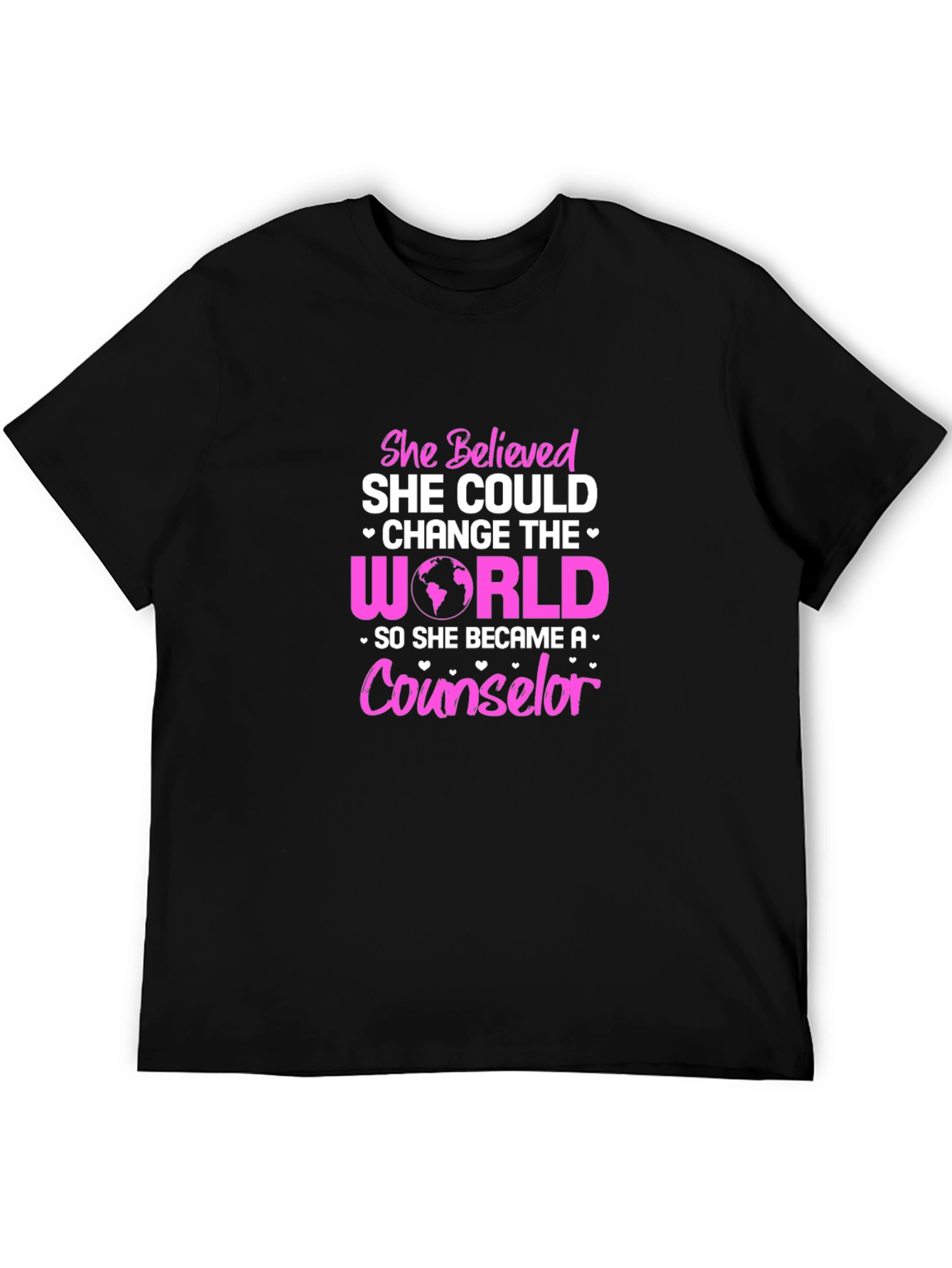 Counselor World Changer Graphic T-Shirt