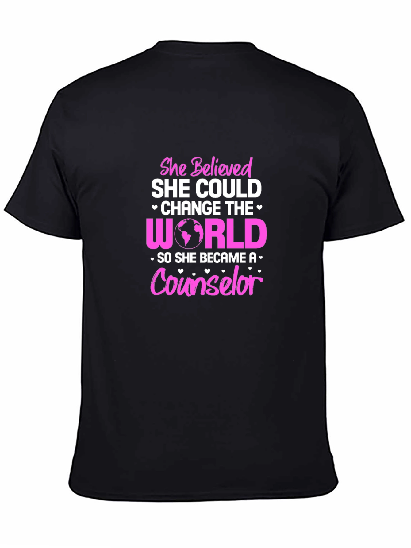 Counselor World Changer Graphic T-Shirt