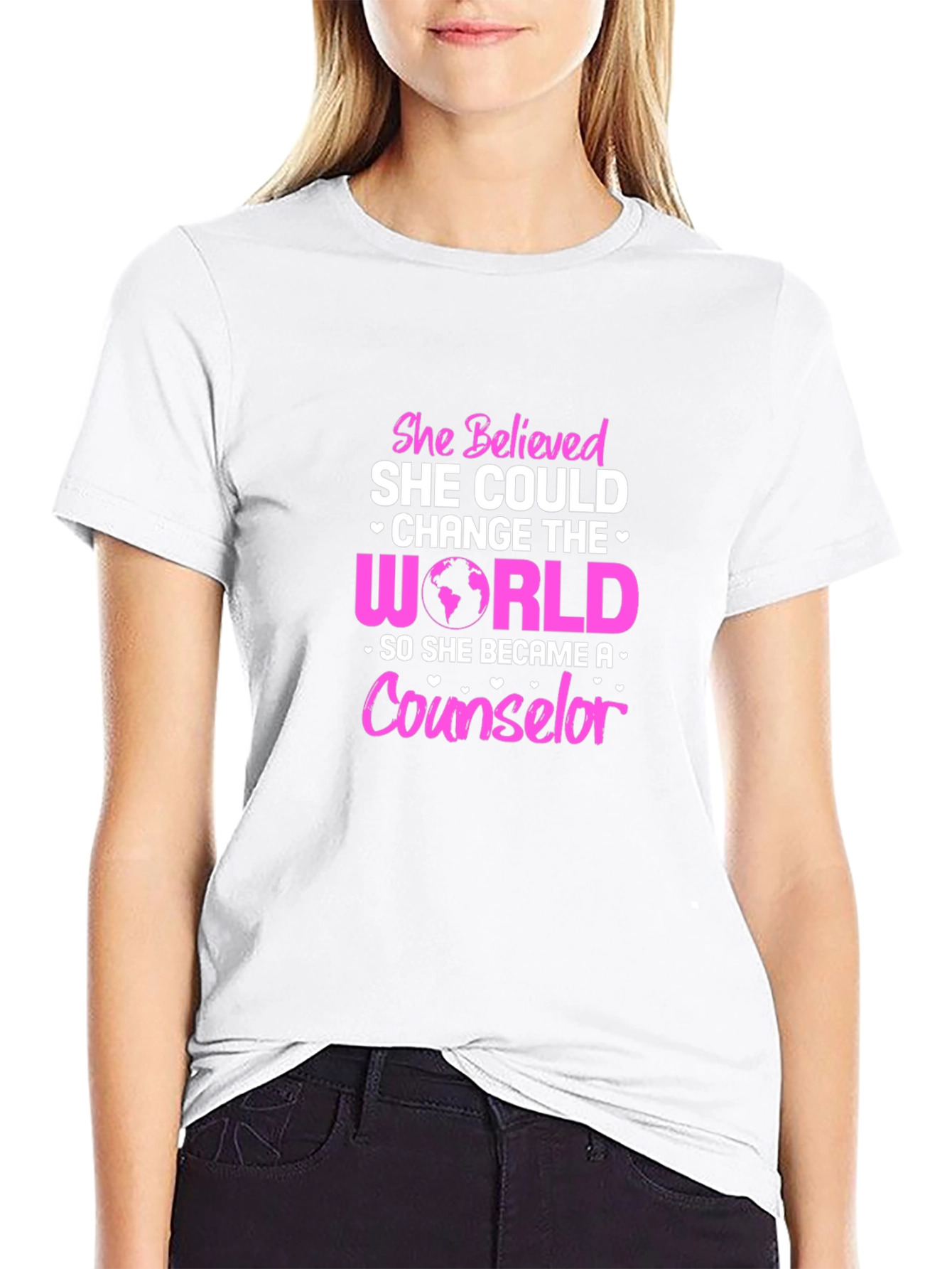 Counselor World Changer Graphic T-Shirt