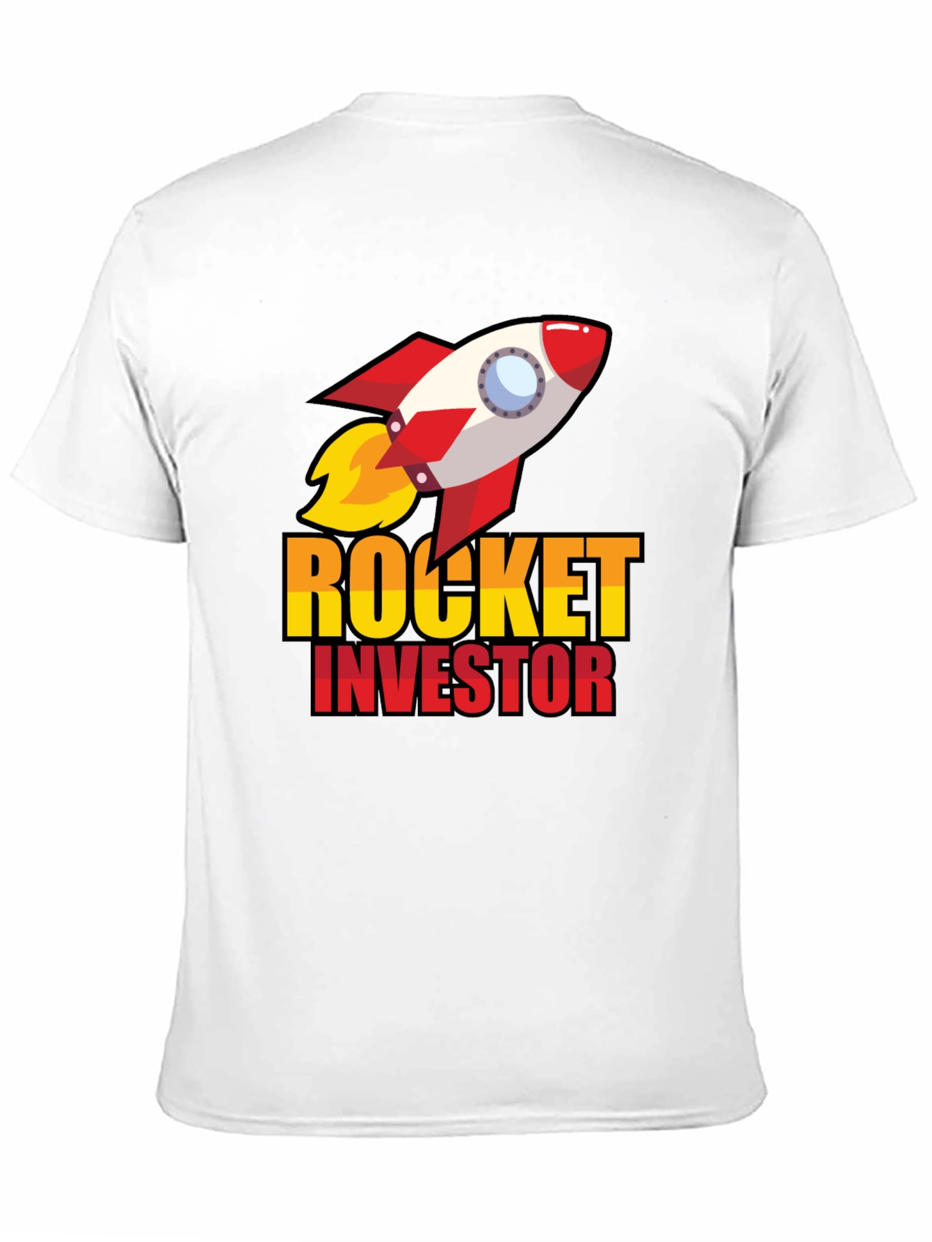 Rocket Investor T-Shirt - Black Graphic Tee
