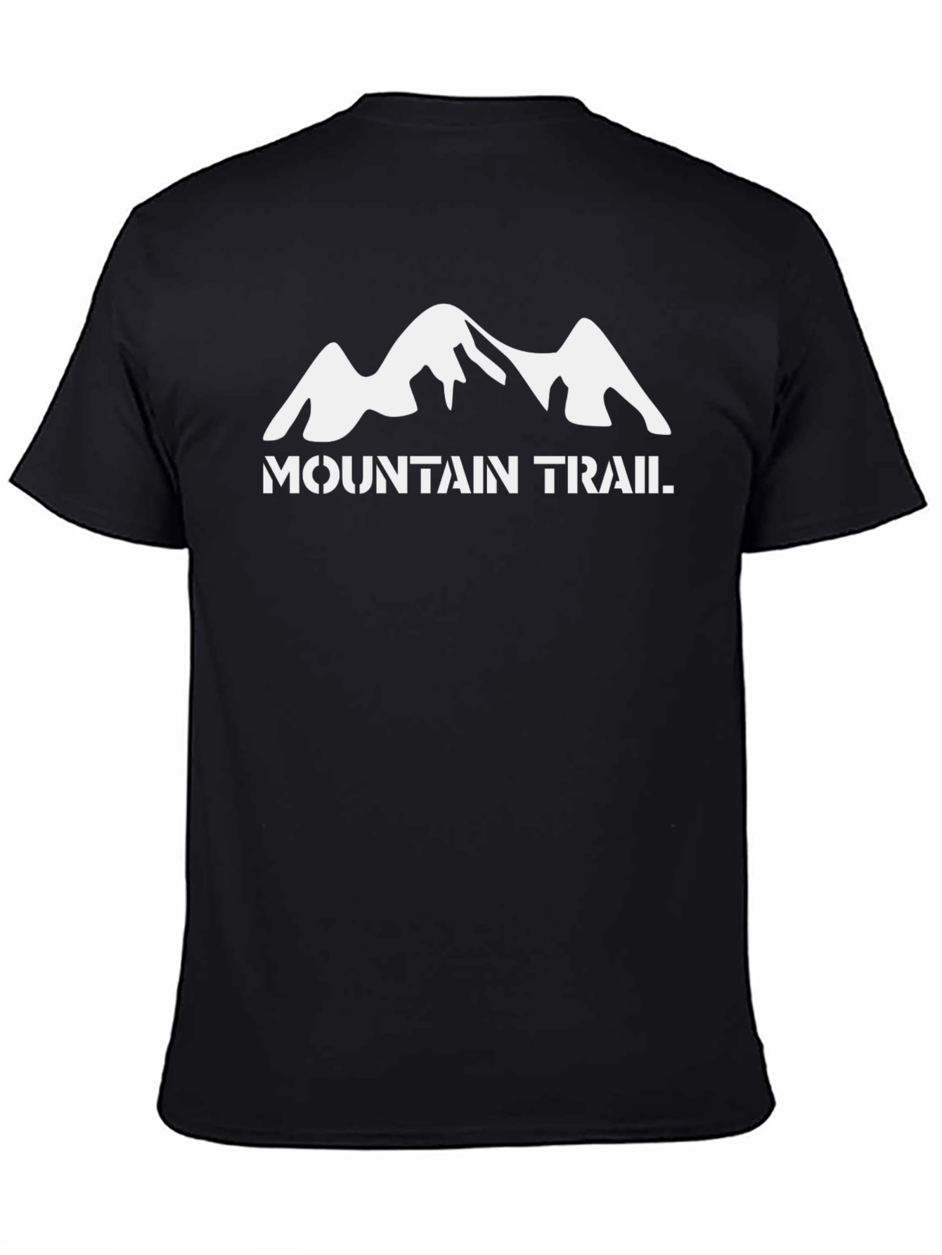 Mountain Trail Graphic T-Shirt - Black