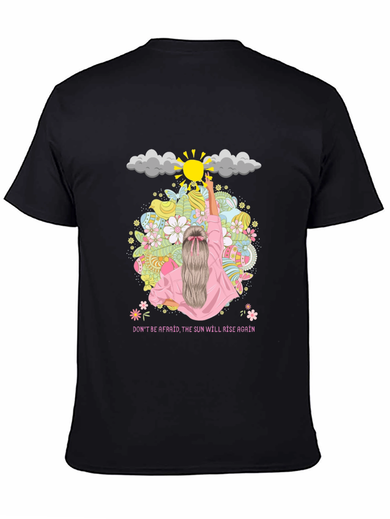 Inspirational Sun Rise Again Graphic T-Shirt