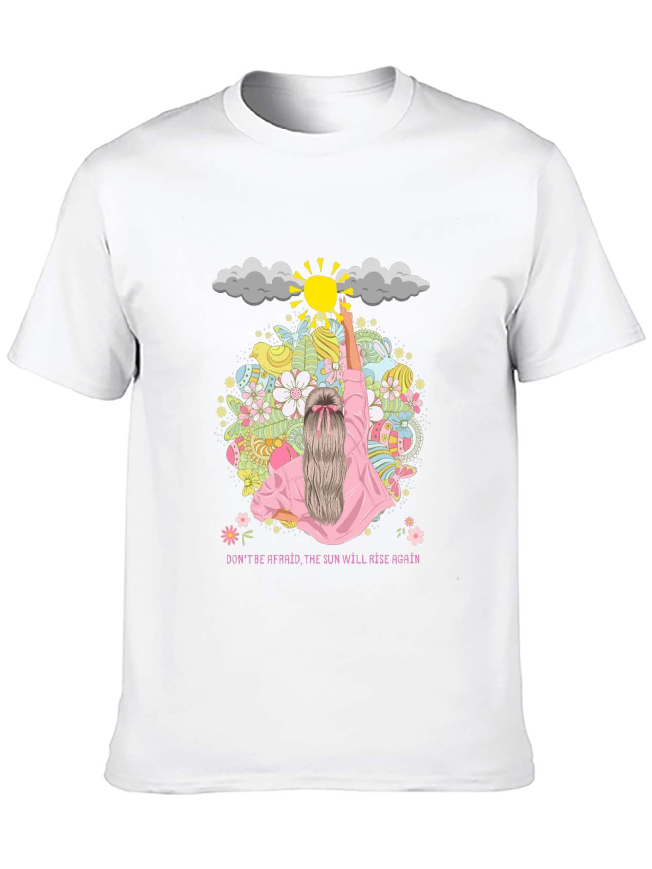 Inspirational Sun Rise Again Graphic T-Shirt
