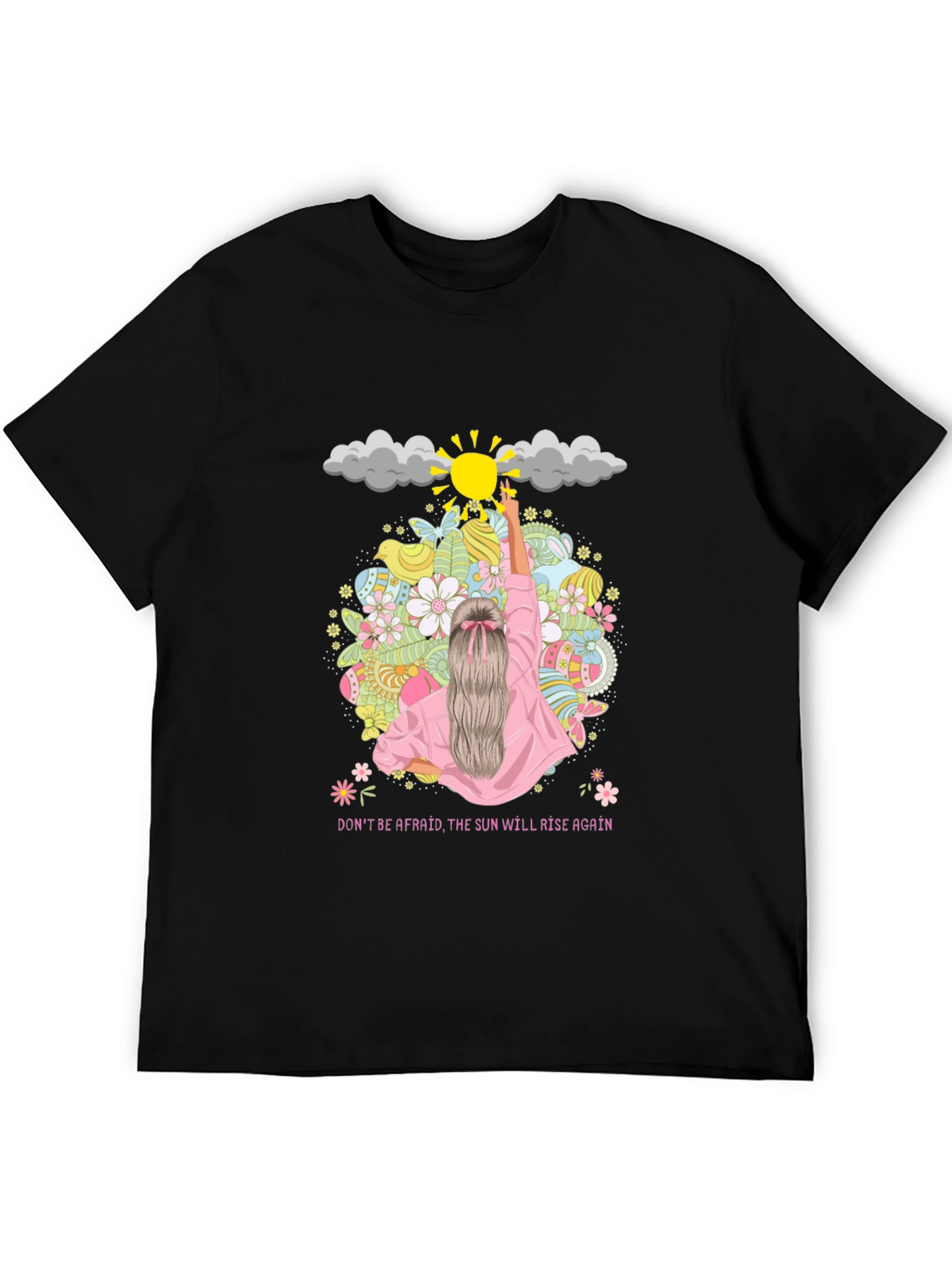 Inspirational Sun Rise Again Graphic T-Shirt