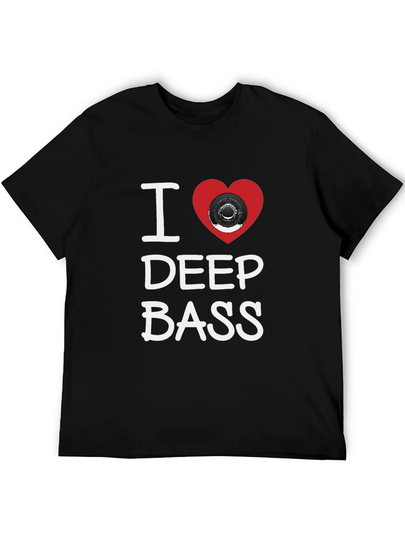 I Heart Deep Bass Graphic T-Shirt