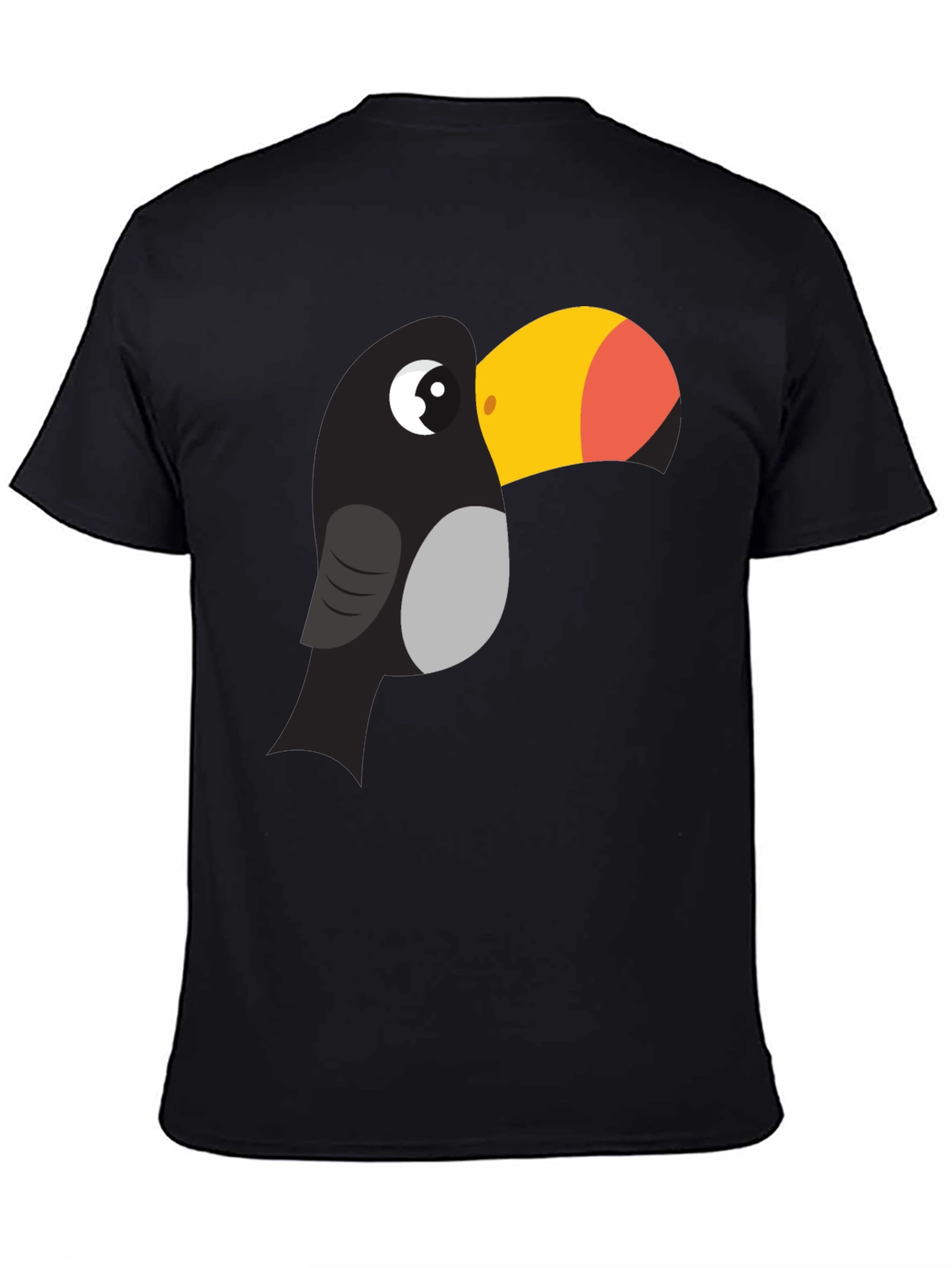 Toucan Graphic Tee - Fun Cartoon Bird T-Shirt