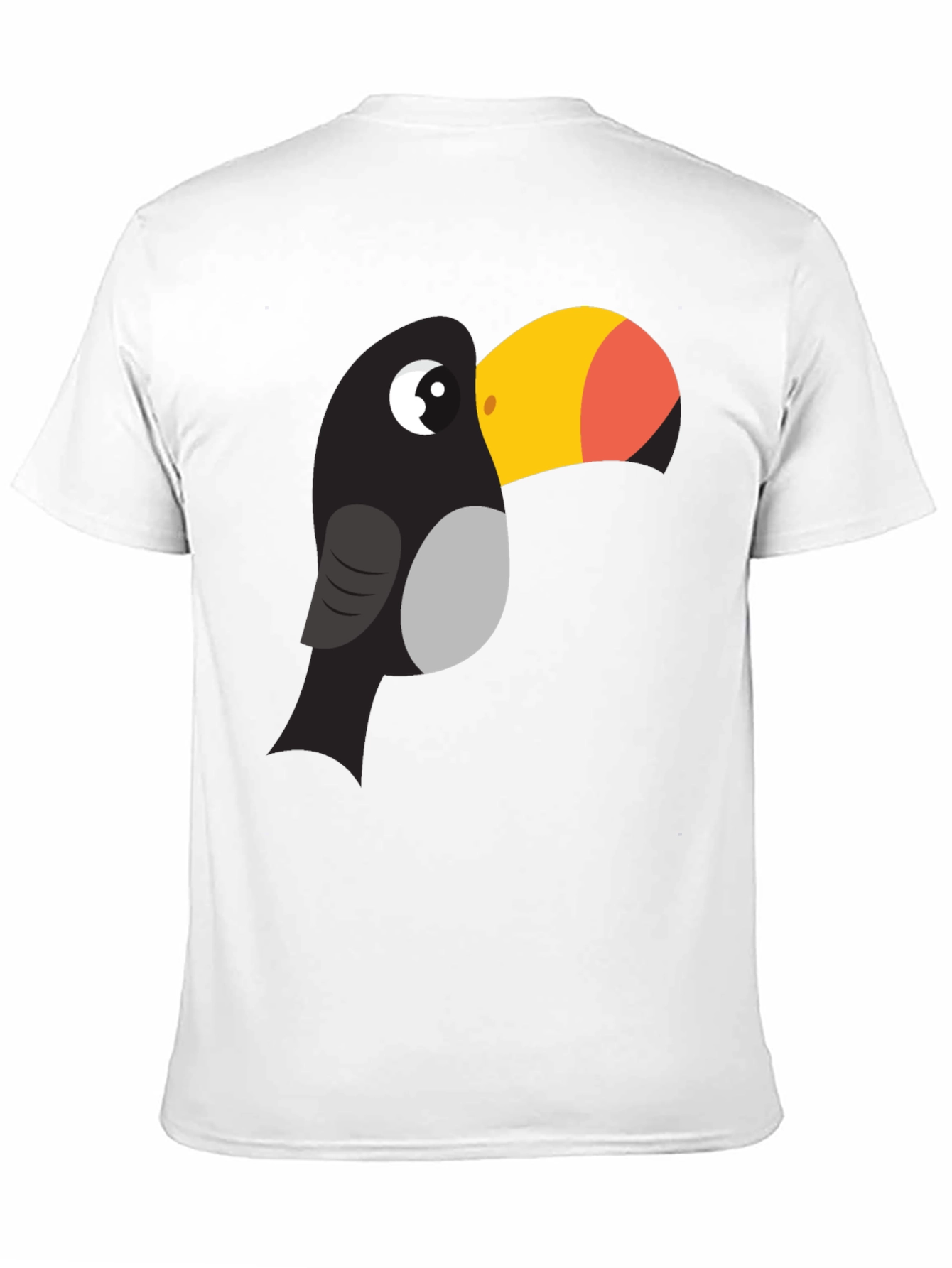 Toucan Graphic Tee - Fun Cartoon Bird T-Shirt