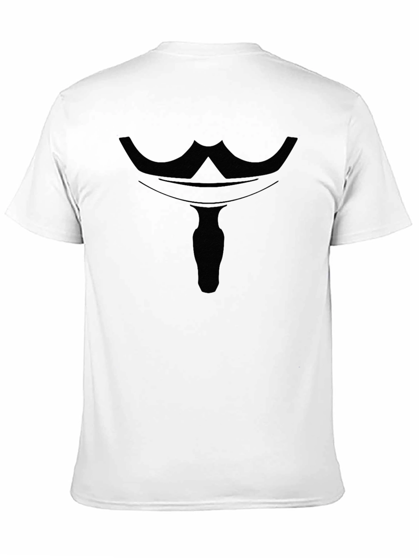 Anonymous Mask Graphic Black T-Shirt