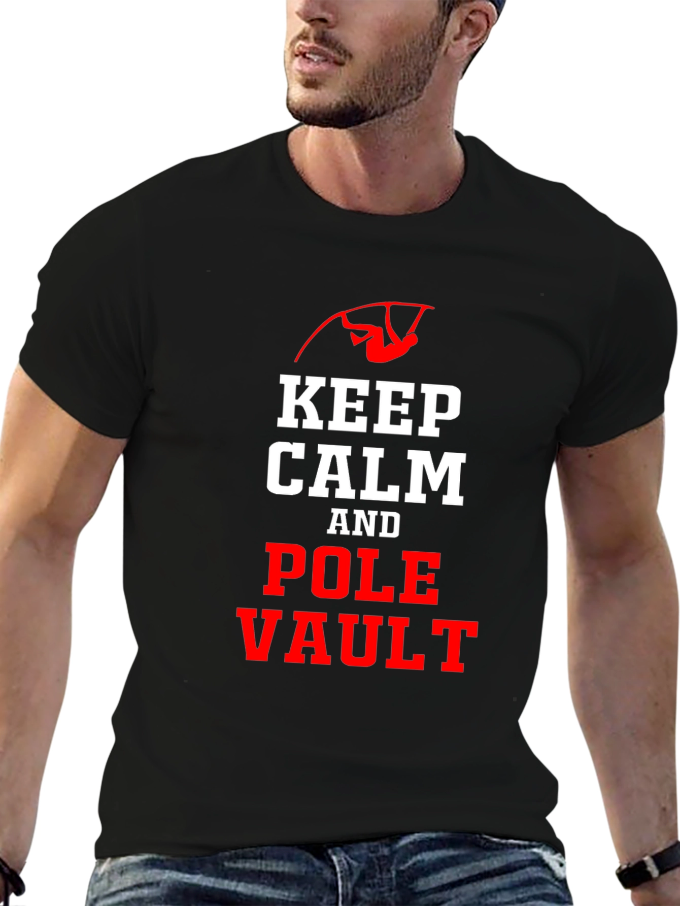 Keep Calm and Pole Vault T-Shirt